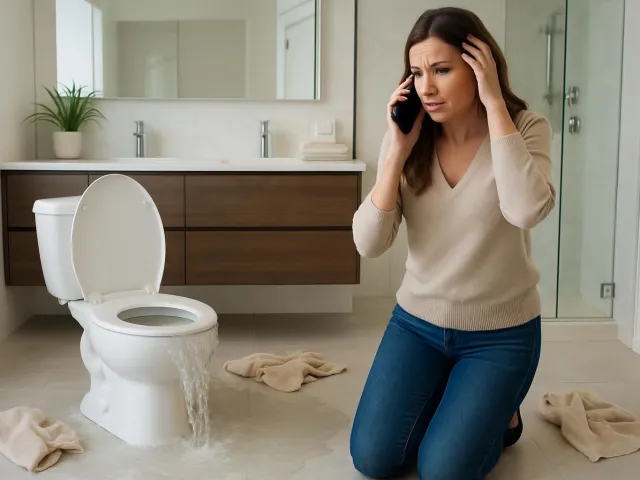Overflowing Toilet Emergency Help in Orange County 🚽