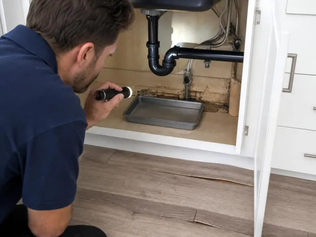 Water Leak Under Kitchen Sink: Stop Floor Damage Fast